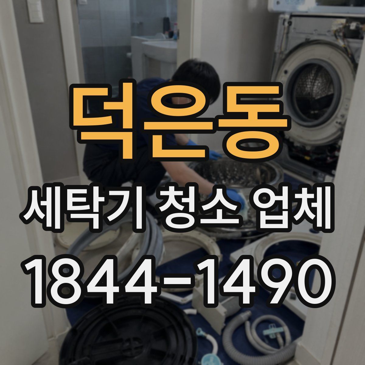 덕은동 세탁기 청소 업체