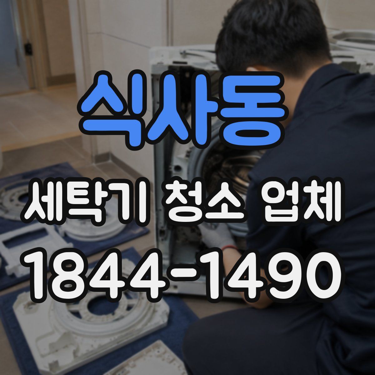 식사동 세탁기 청소 업체