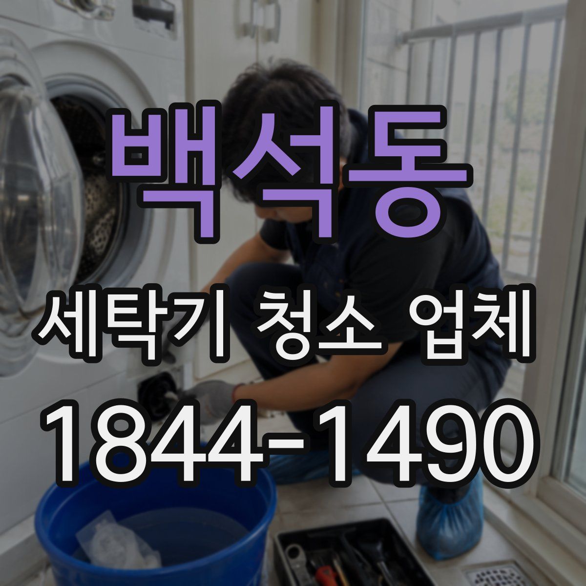 백석동 세탁기 청소 업체