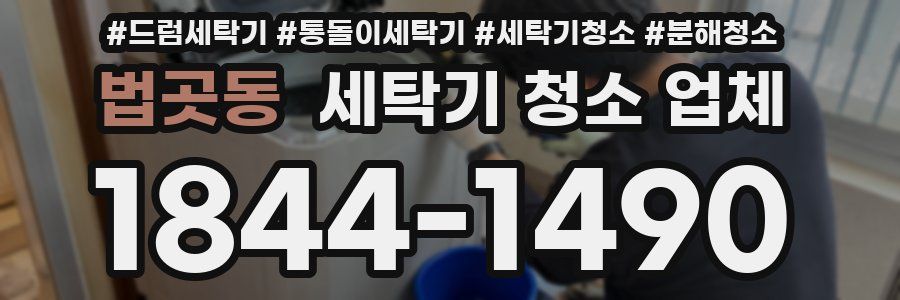 법곳동 세탁기 청소 업체