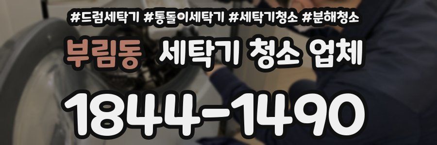 부림동 세탁기 청소 업체