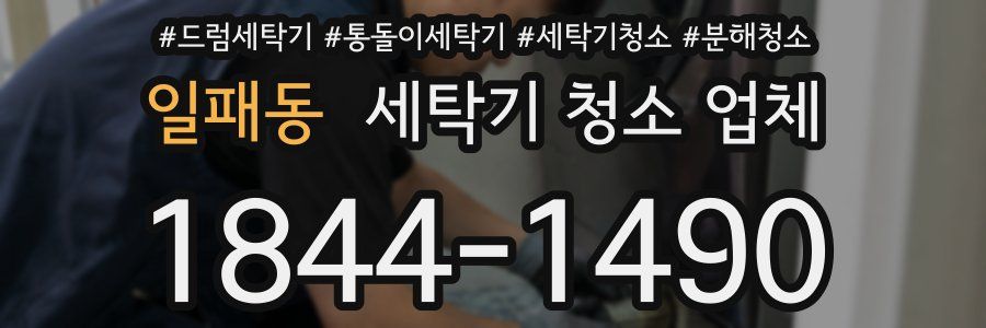 일패동 세탁기 청소 업체