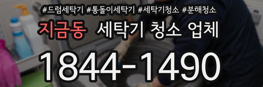 지금동 세탁기 청소 업체