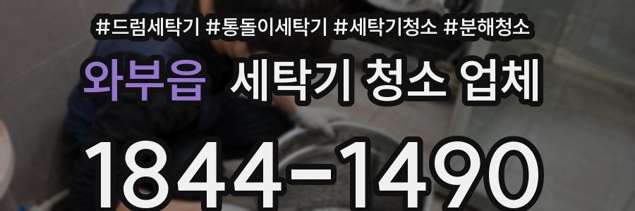 와부읍 세탁기 청소 업체