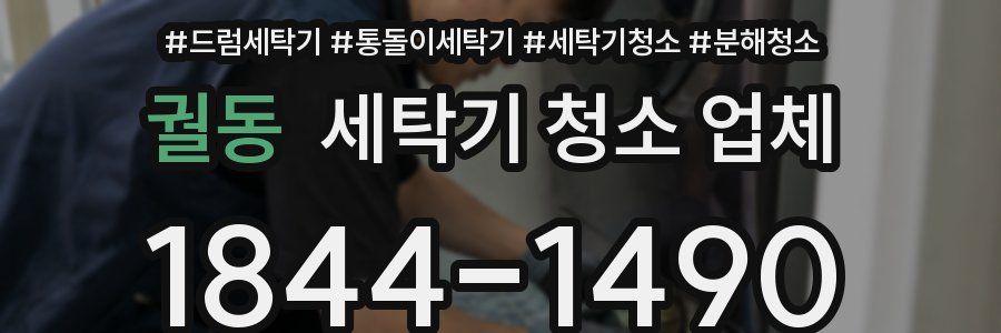 궐동 세탁기 청소 업체