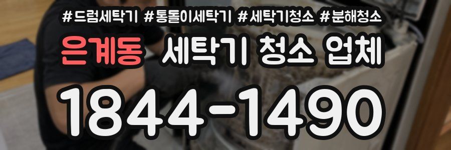 은계동 세탁기 청소 업체