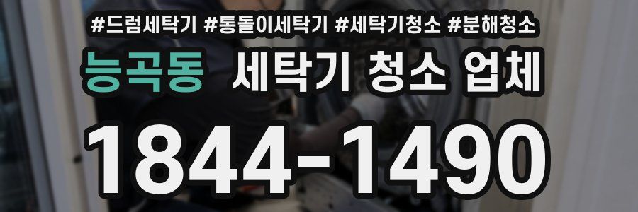 능곡동 세탁기 청소 업체