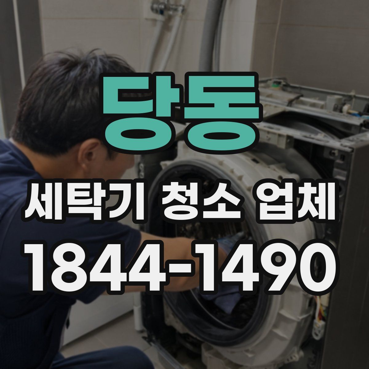 당동 세탁기 청소 업체