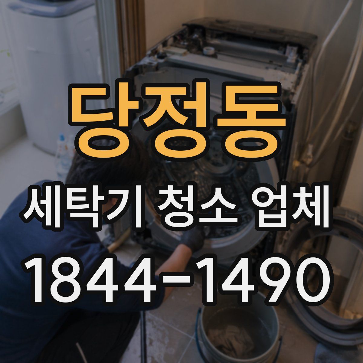 당정동 세탁기 청소 업체