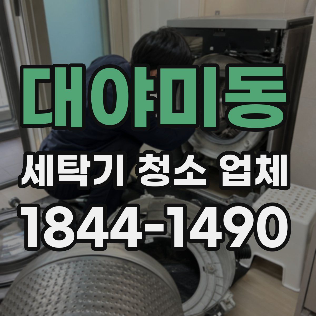 대야미동 세탁기 청소 업체
