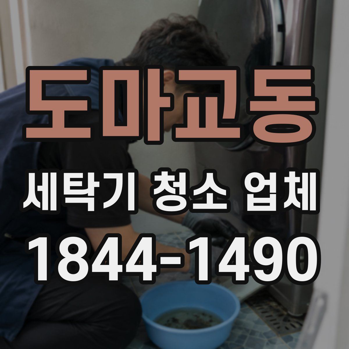 도마교동 세탁기 청소 업체
