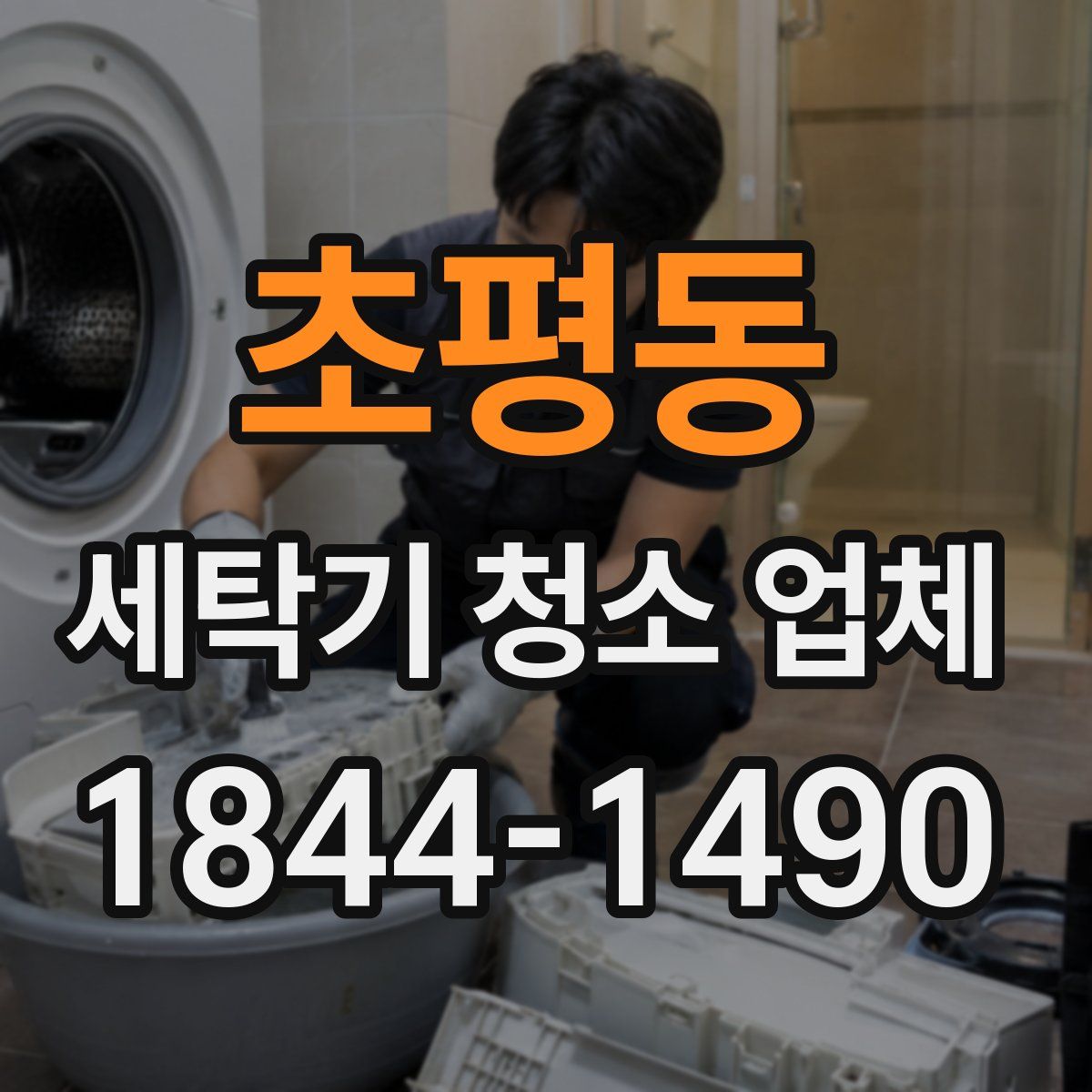 초평동 세탁기 청소 업체