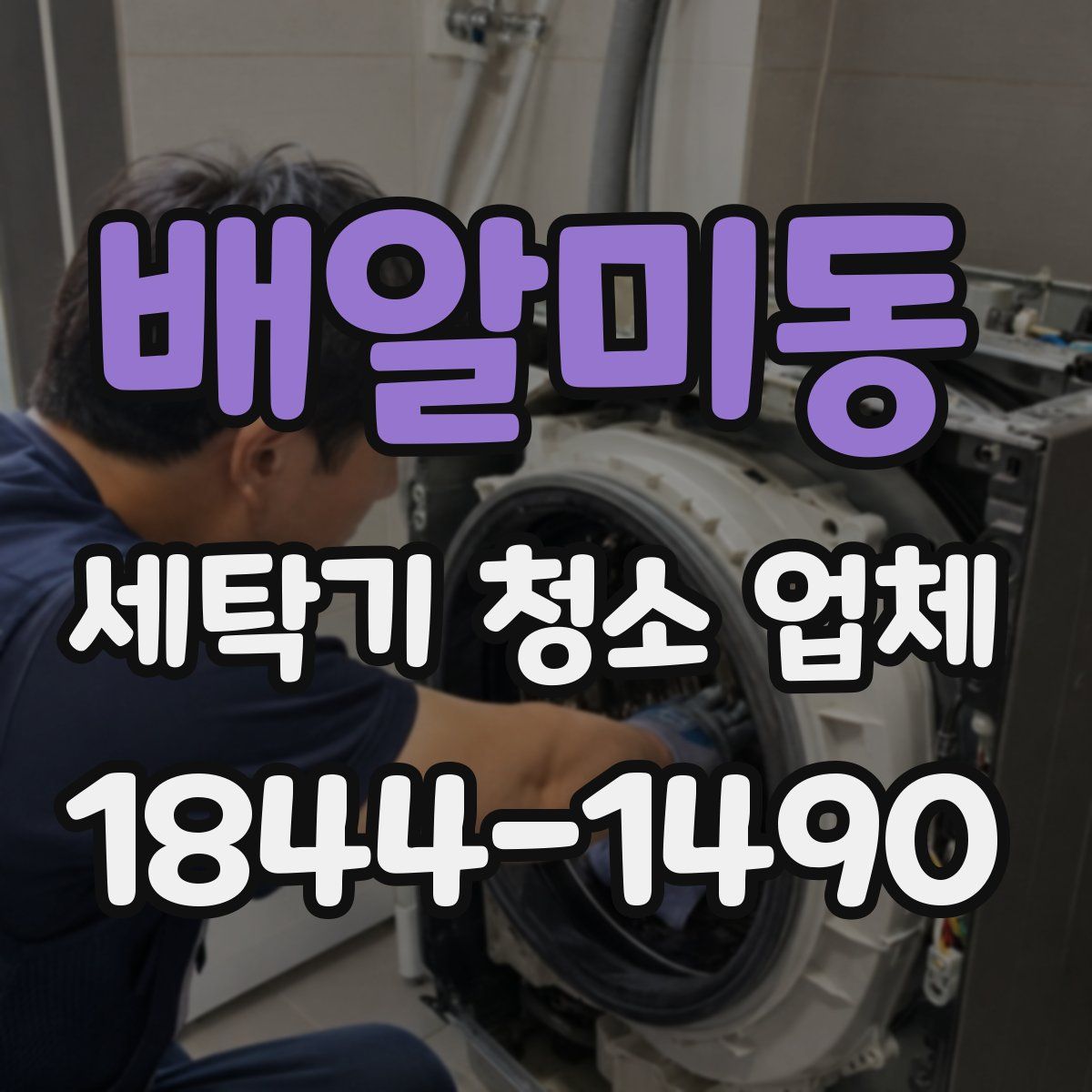 배알미동 세탁기 청소 업체