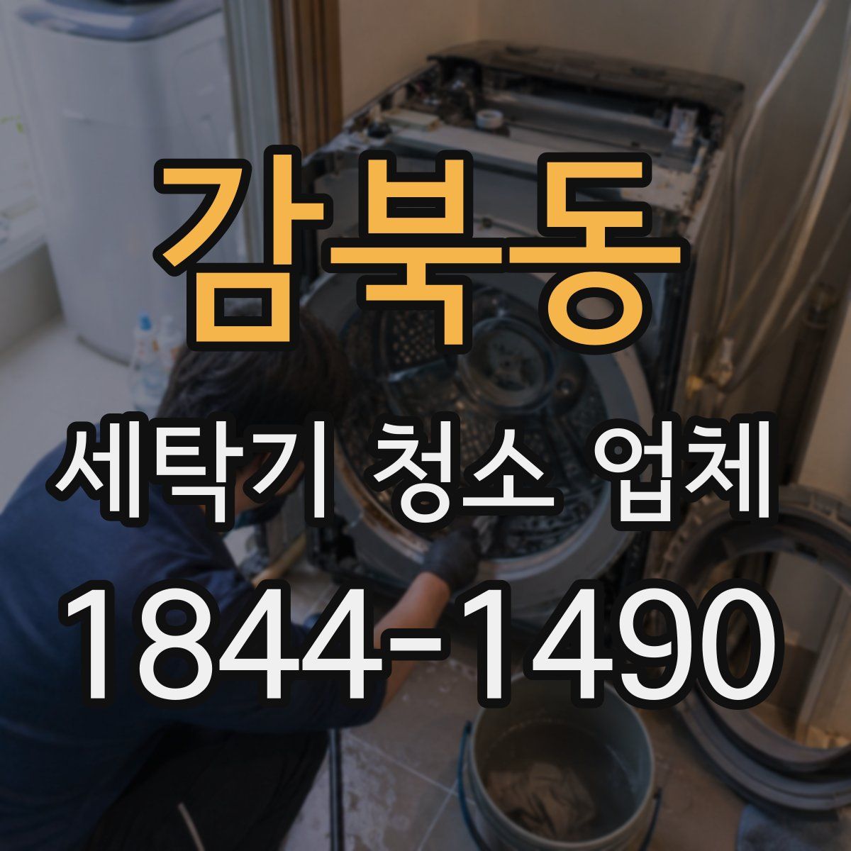 감북동 세탁기 청소 업체