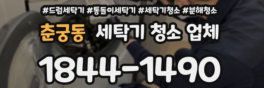 춘궁동 세탁기 청소 업체