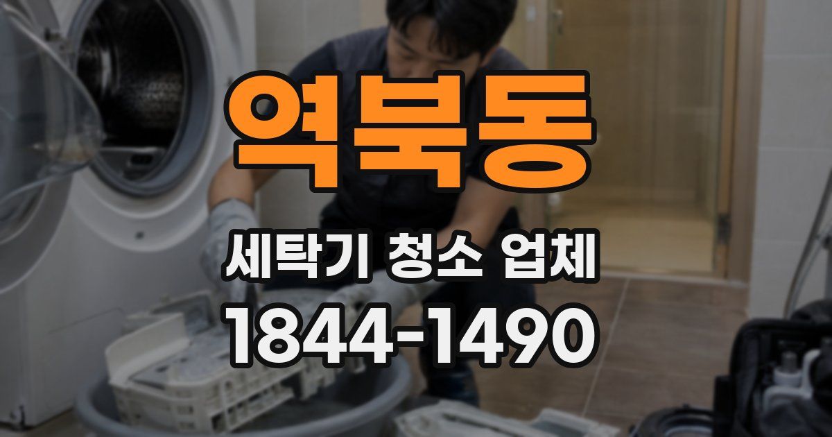 역북동 세탁기 청소 업체