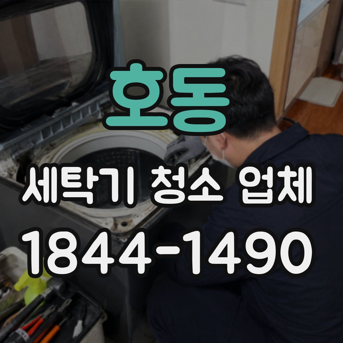 호동 세탁기 청소 업체