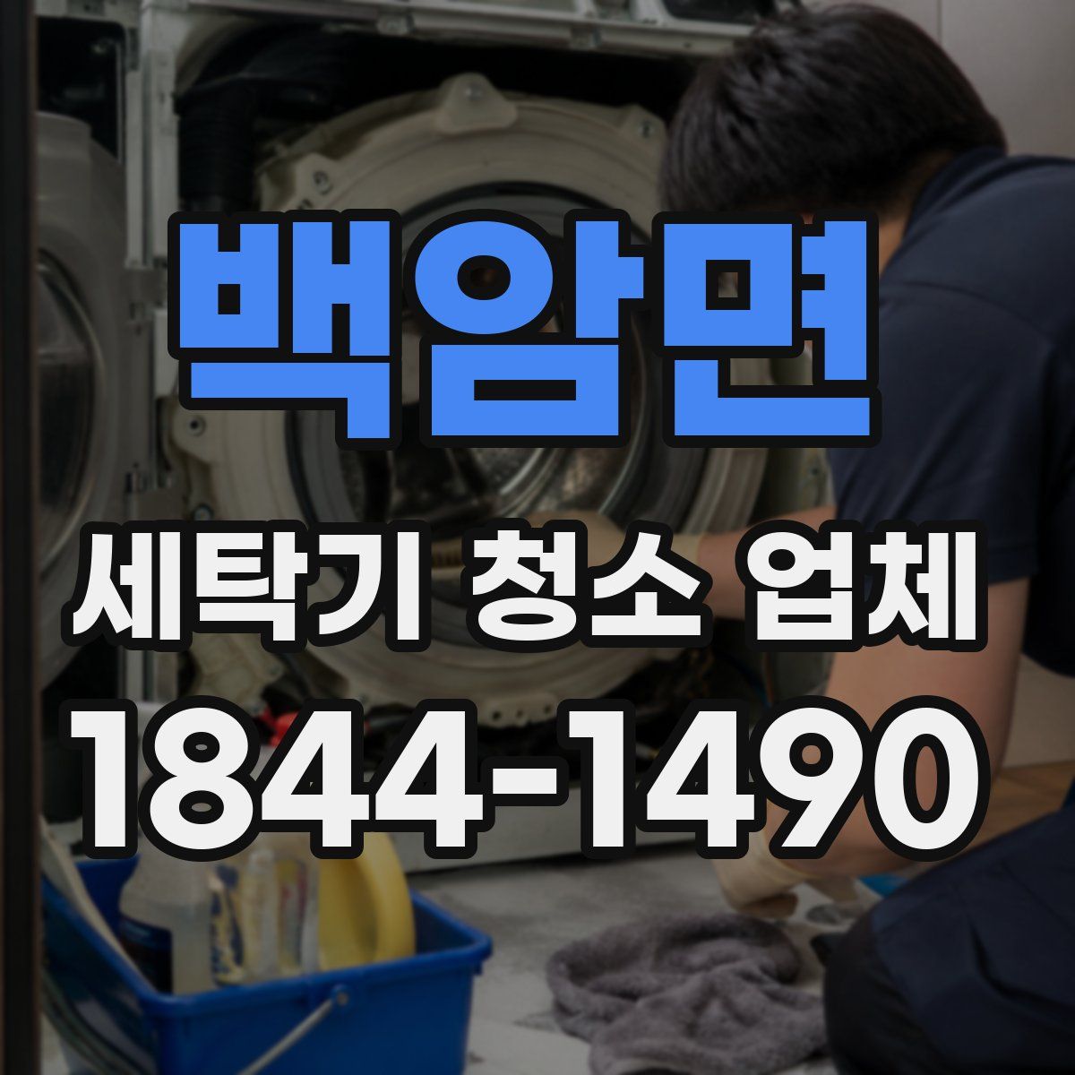 백암면 세탁기 청소 업체