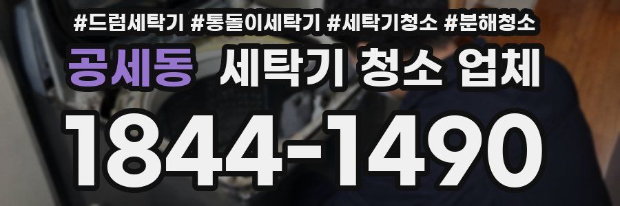공세동 세탁기 청소 업체