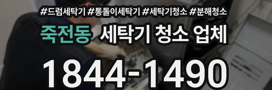 죽전동 세탁기 청소 업체
