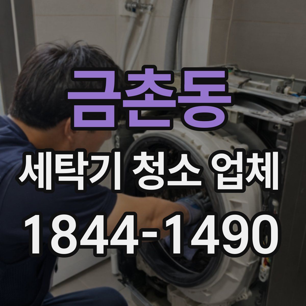 금촌동 세탁기 청소 업체