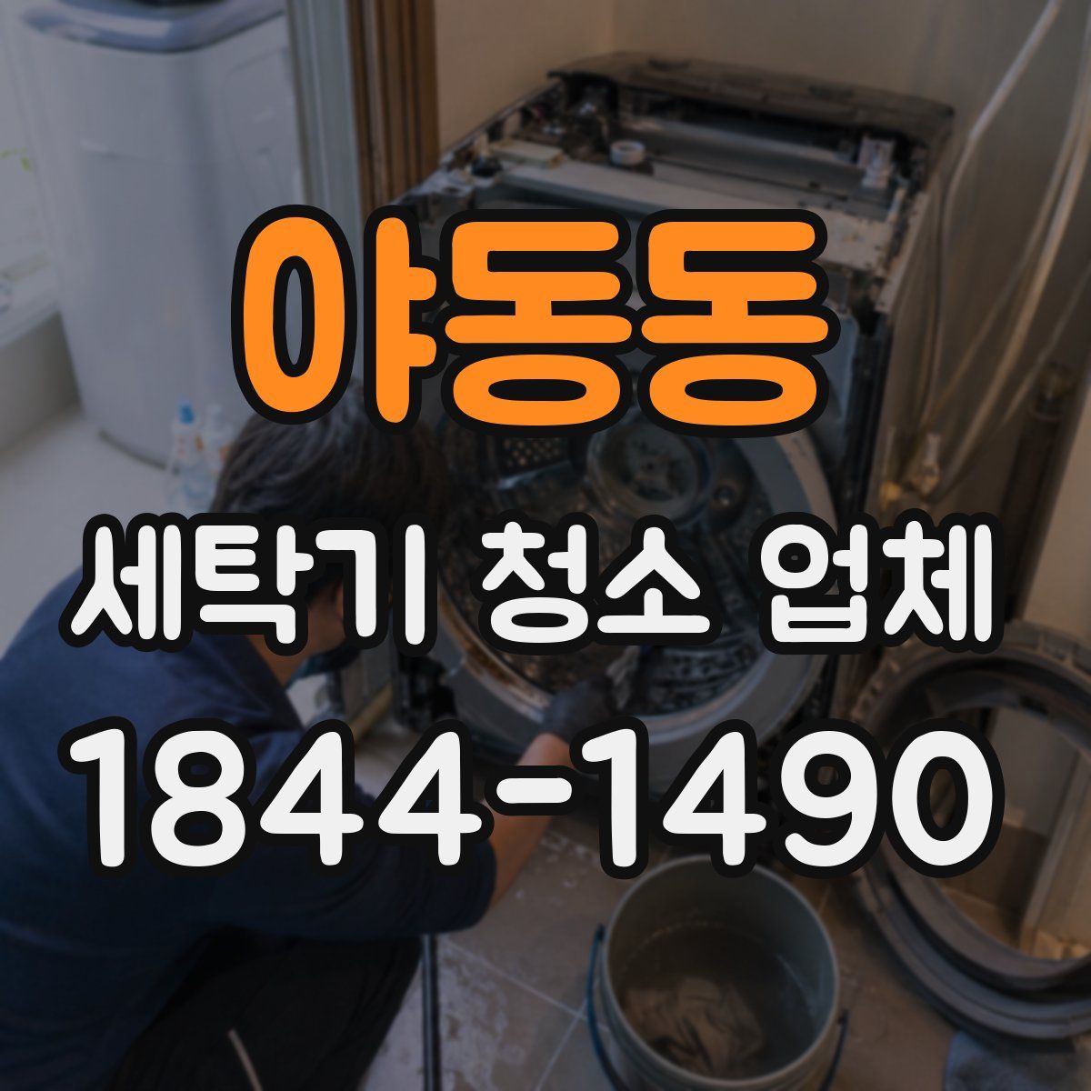 야동동 세탁기 청소 업체