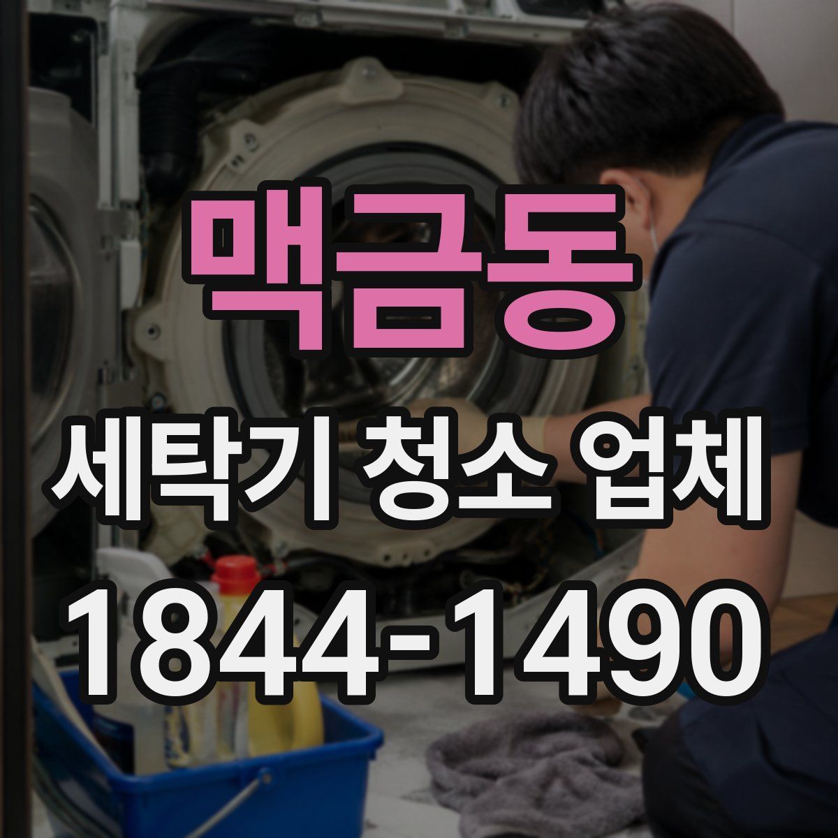 맥금동 세탁기 청소 업체
