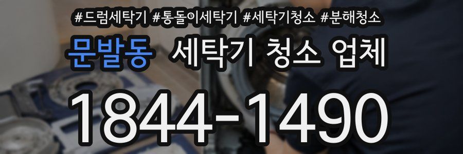 문발동 세탁기 청소 업체