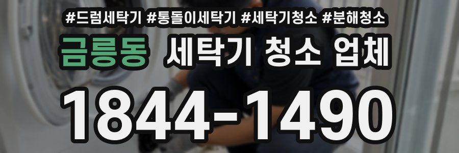 금릉동 세탁기 청소 업체