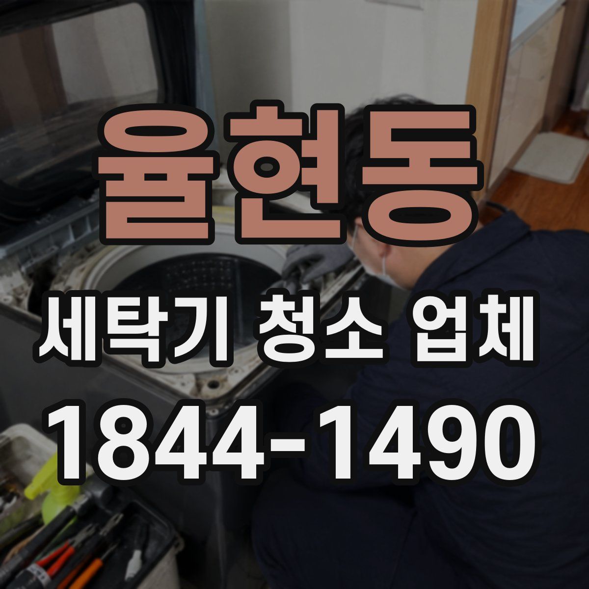 율현동 세탁기 청소 업체