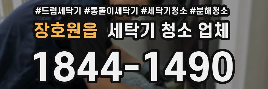 장호원읍 세탁기 청소 업체