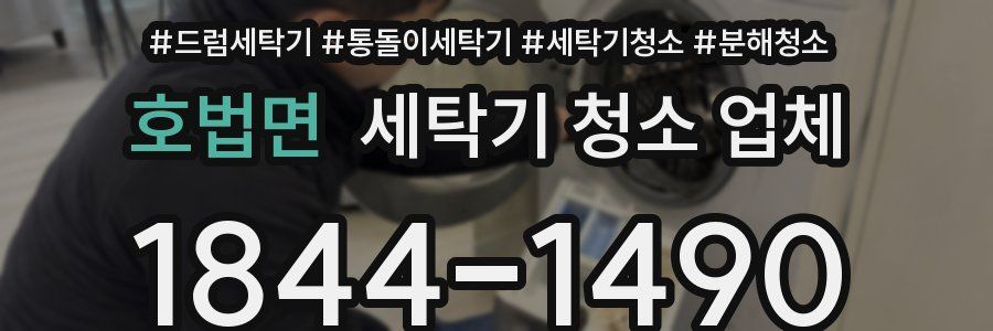 호법면 세탁기 청소 업체