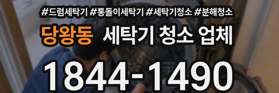 당왕동 세탁기 청소 업체