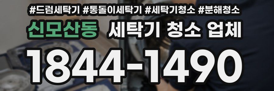 신모산동 세탁기 청소 업체