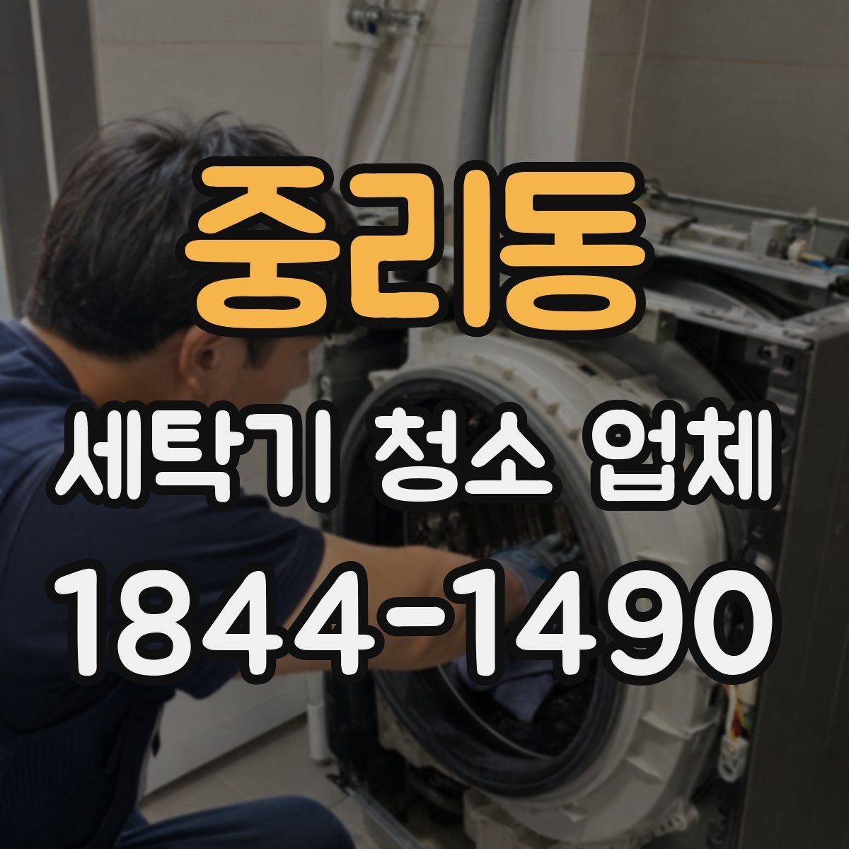 중리동 세탁기 청소 업체