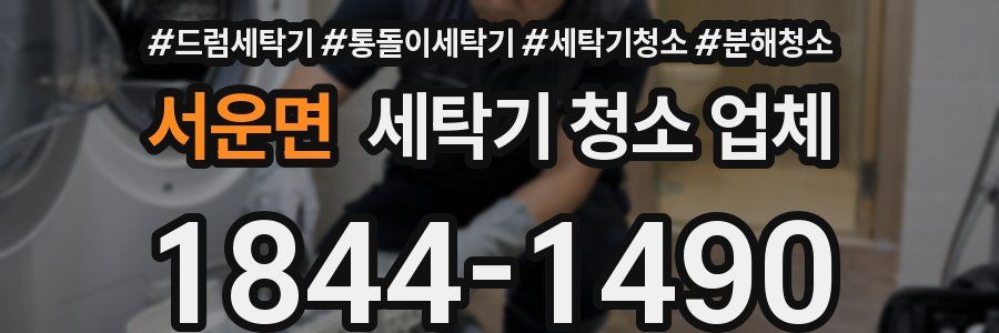 서운면 세탁기 청소 업체