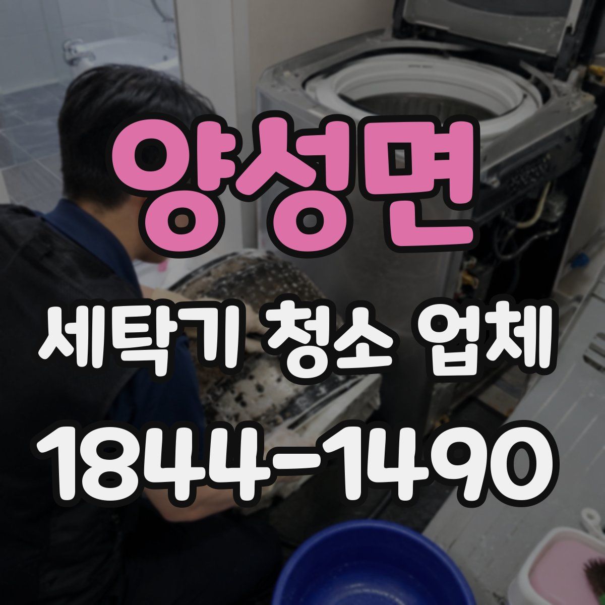 양성면 세탁기 청소 업체