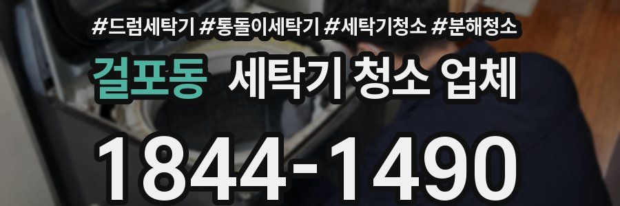 걸포동 세탁기 청소 업체