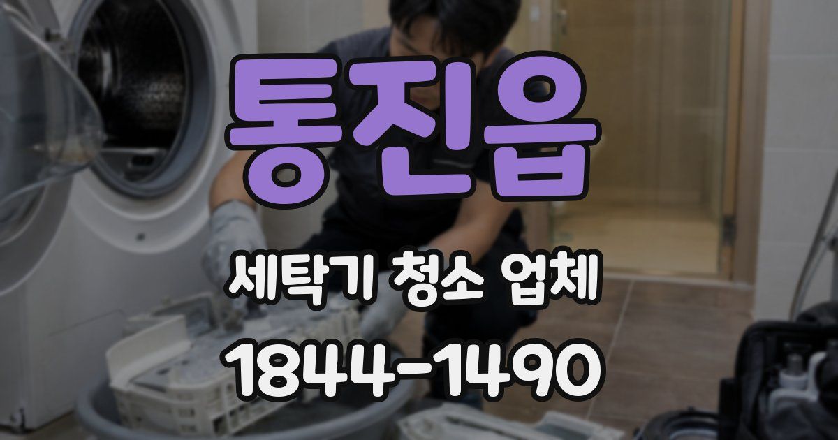통진읍 세탁기 청소 업체