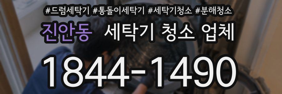 진안동 세탁기 청소 업체