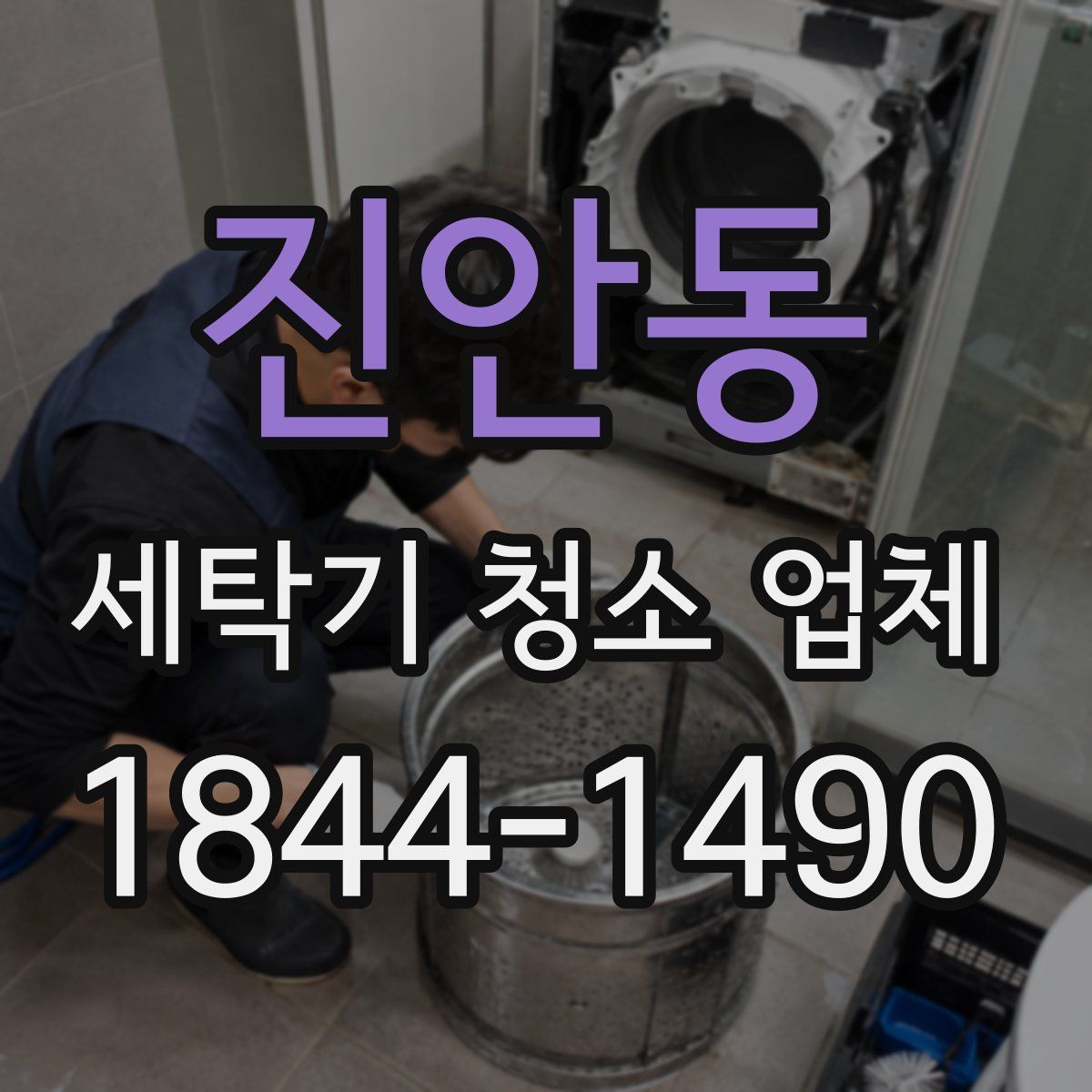 진안동 세탁기 청소 업체