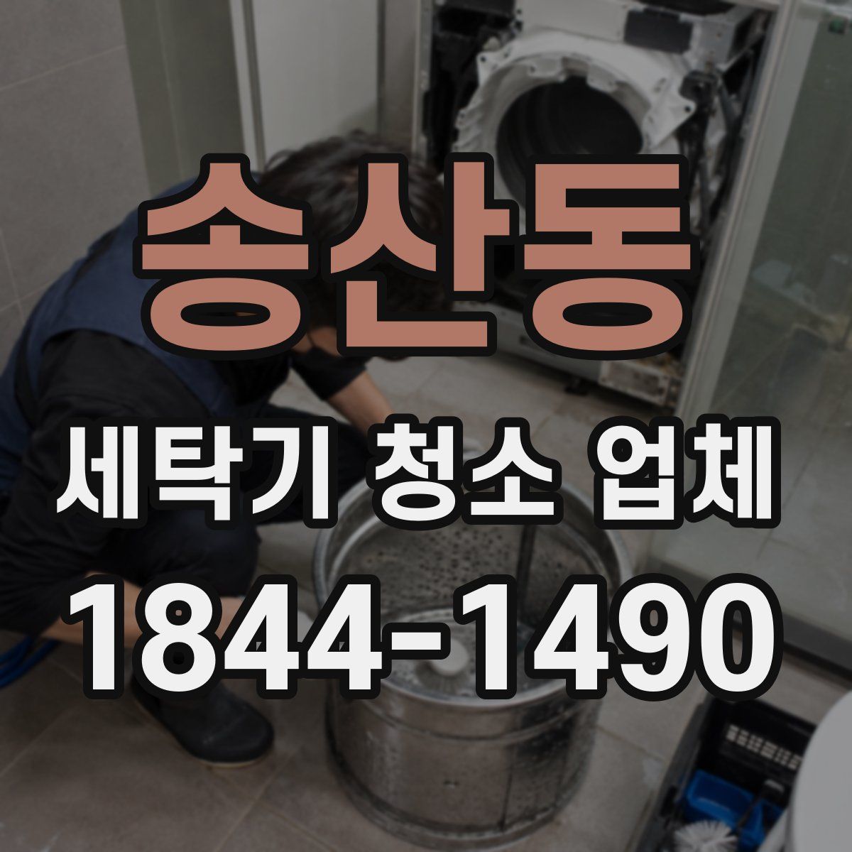 송산동 세탁기 청소 업체
