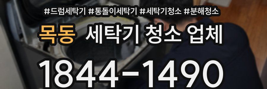 목동 세탁기 청소 업체
