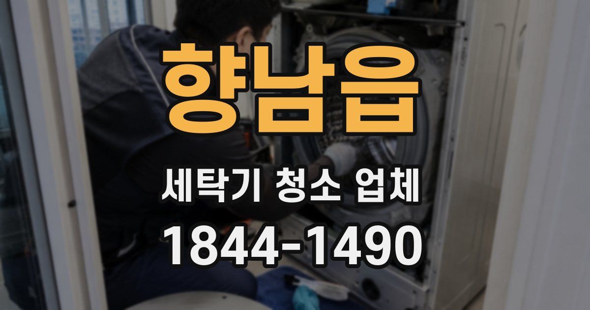 향남읍 세탁기 청소 업체