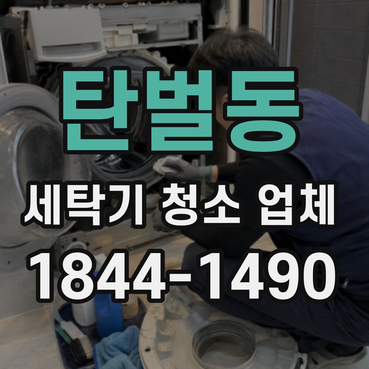 탄벌동 세탁기 청소 업체
