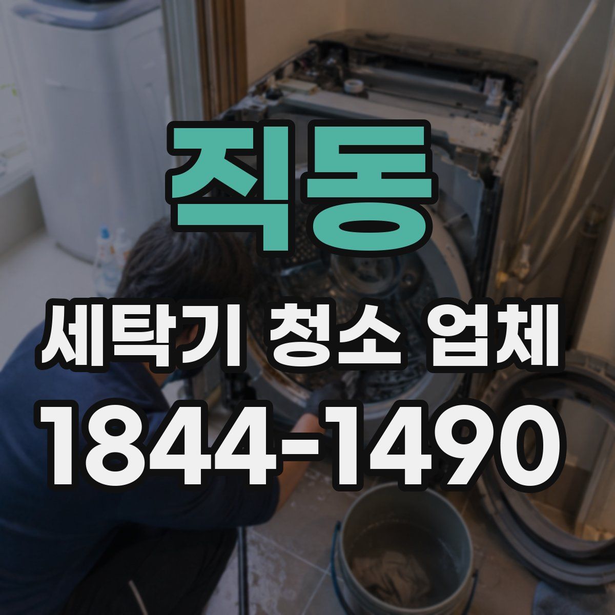 직동 세탁기 청소 업체