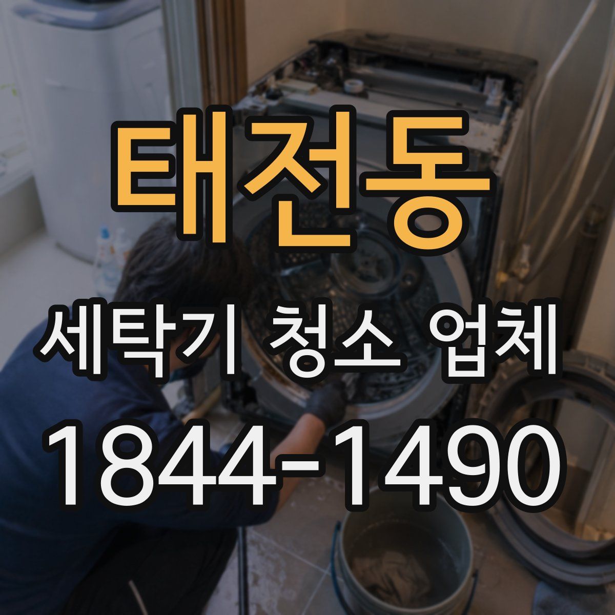 태전동 세탁기 청소 업체