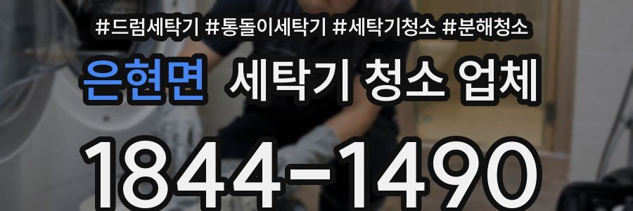 은현면 세탁기 청소 업체