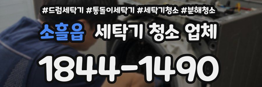 소흘읍 세탁기 청소 업체