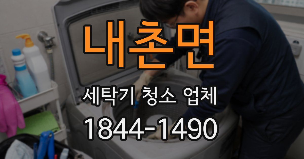 내촌면 세탁기 청소 업체